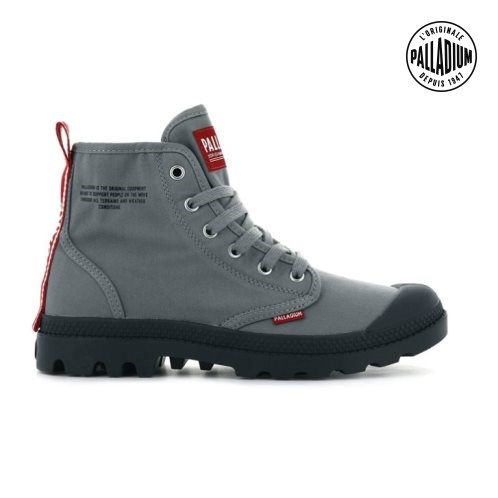 Dámské Boty Palladium Pampa Hi Dare Šedé | CZ RZE-05F